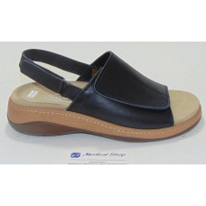 emanuele  ανατομικό παπούτσι   κωδ.9100 μαύρο